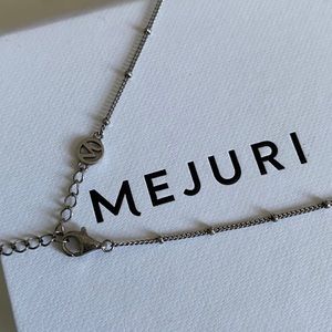 Mejuri Sterling Silver Spheres Choker necklace